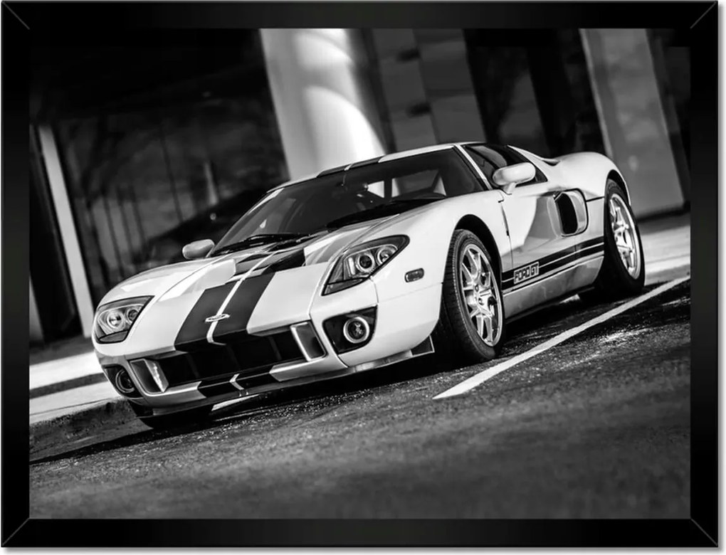 Poszterek keretben 40x30 Ford Gt Sportautó