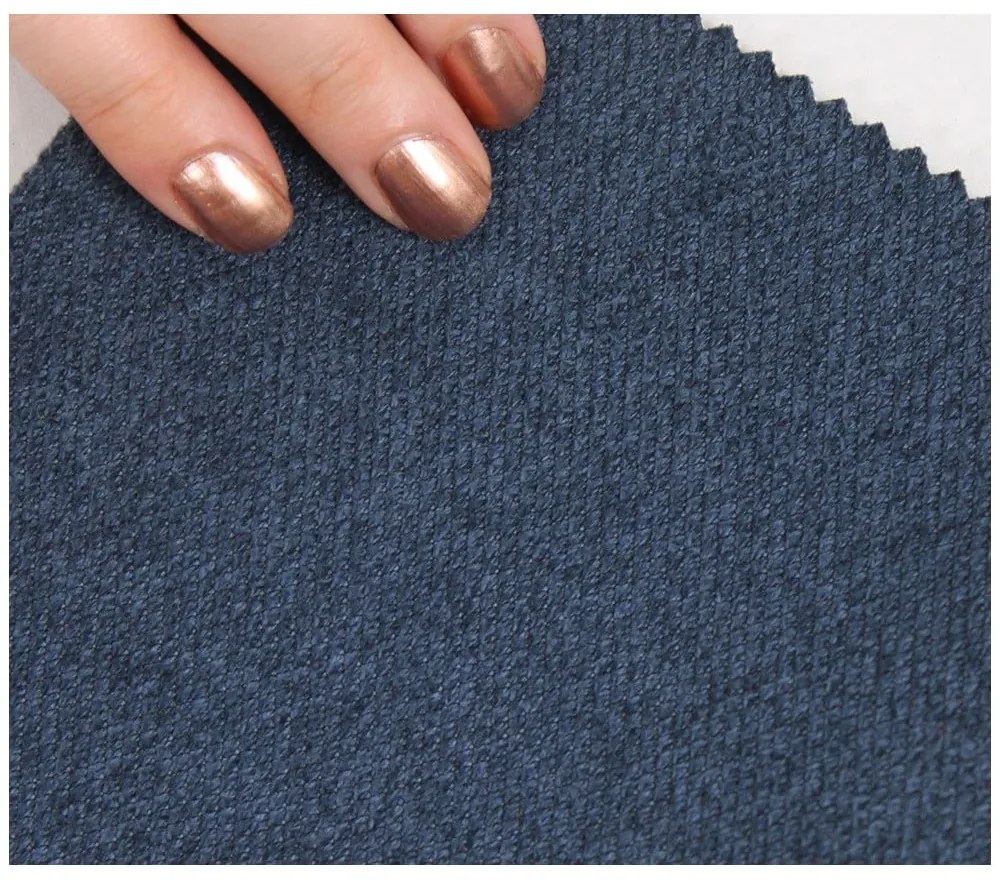 Sötétkék puff Copper – Artie