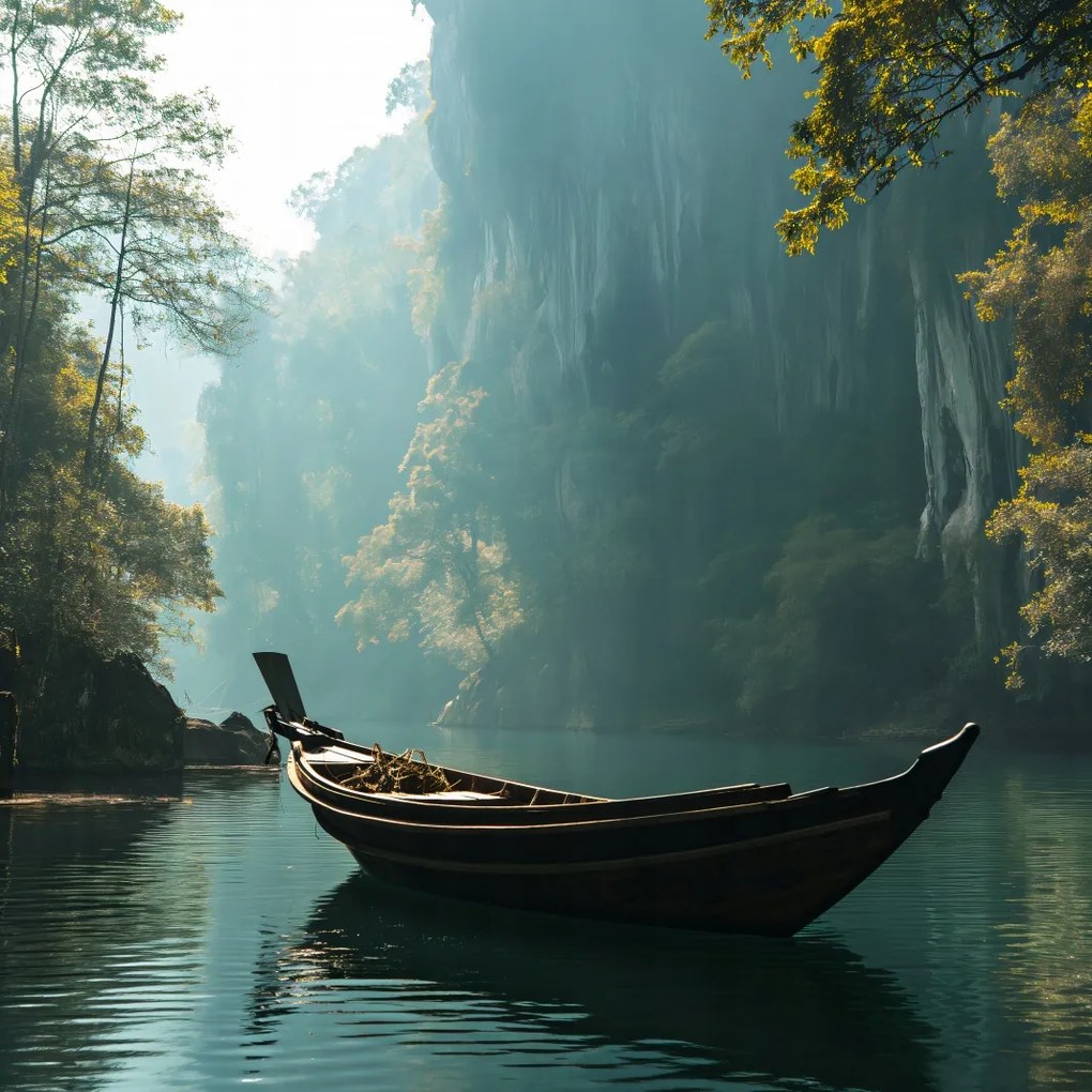 Poszter 40x40cm Magány a talapzaton