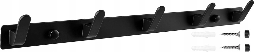 Fez fali akasztó, fekete