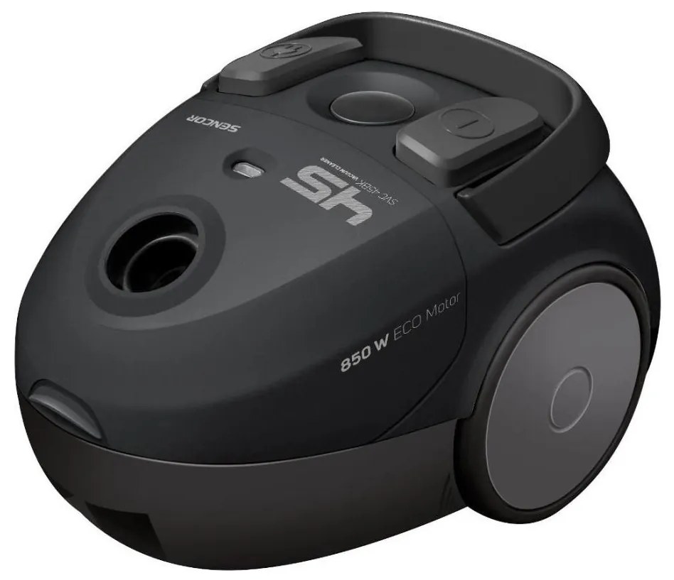 Sencor - Porzsákos porszívó 1,5 l 850W/230V fekete