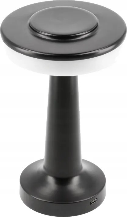 Asztali lámpa Monum fekete 3W Gtv