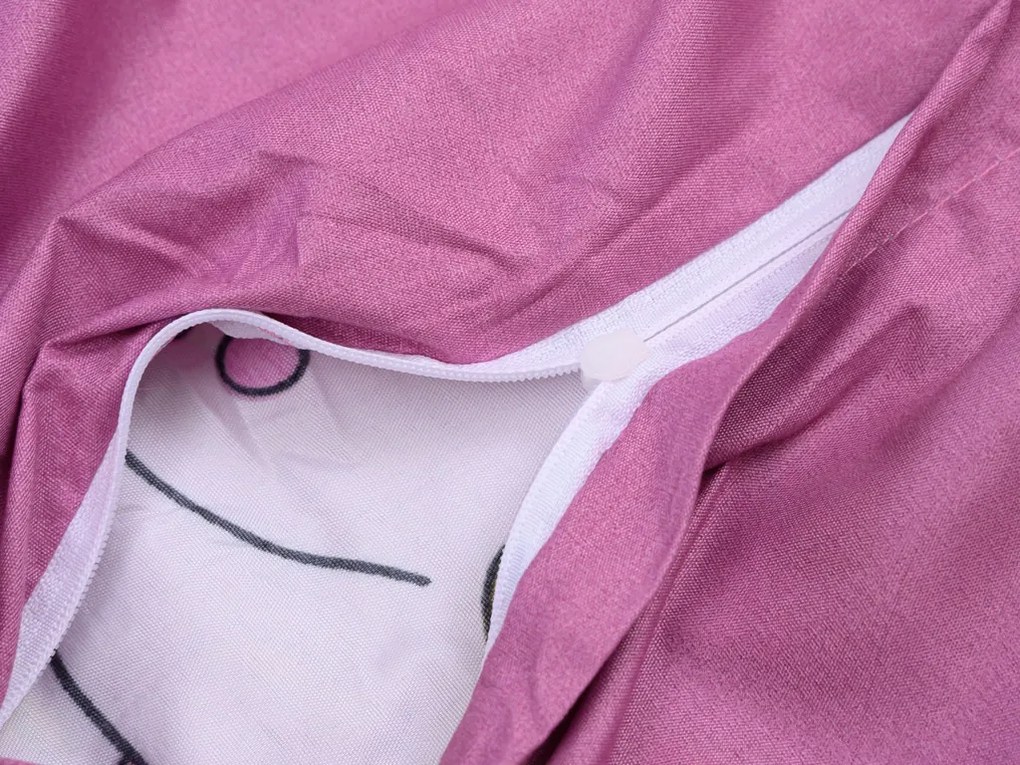 UNICORN lila gyermek ágyneműhuzat Ágyneműhuzat mérete: 70 x 80 cm | 140 x 200 cm