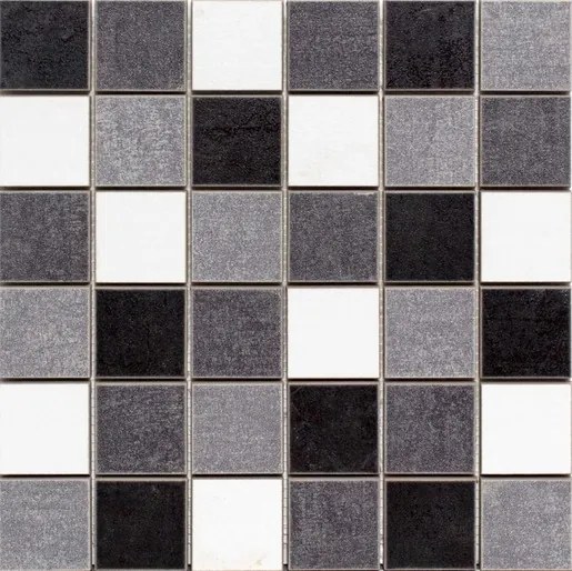 Mozaik Multi Tahiti fehéresszürke 30x30 cm matt DDM05523.1