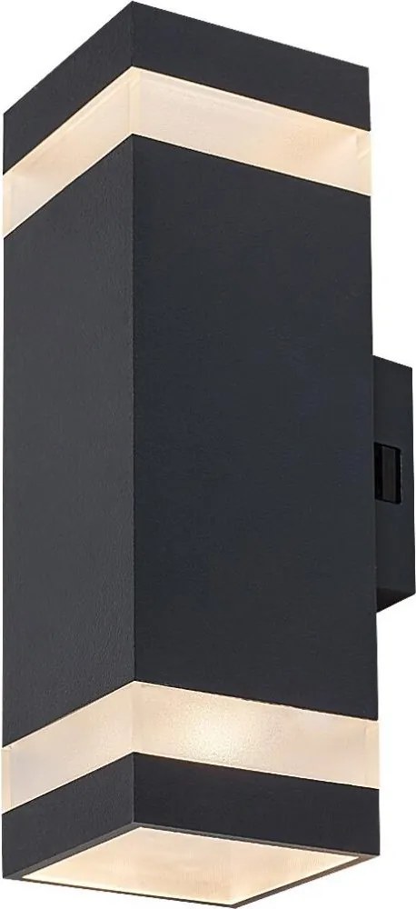 Rabalux 77210 - LED kültéri fali lámpatest URFA LINE LED/16W/230V IP65 antracit