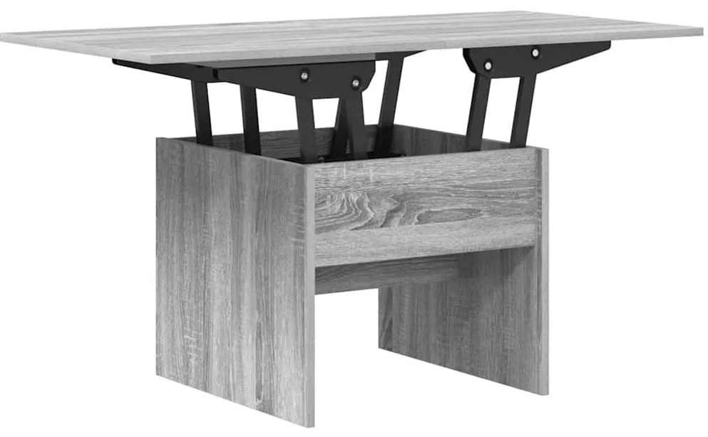 vidaXL Dohányzóasztal Szürke Sonoma 55 x 54,5 x 45 cm Faanyag