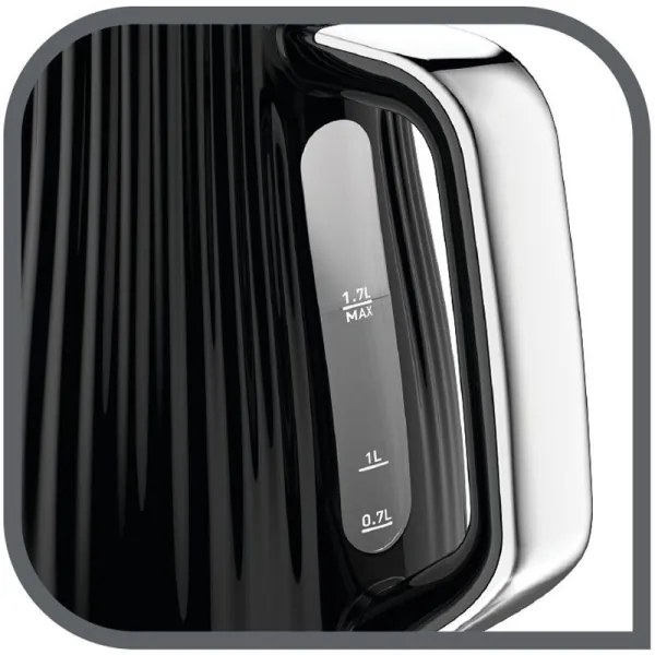 Tefal - Vízforraló LOFT 1,7 l 2400W/230V fekete