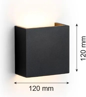 Argon GENT 8359 Fali lámpa 1x3/LED 3000K 486LM IP20