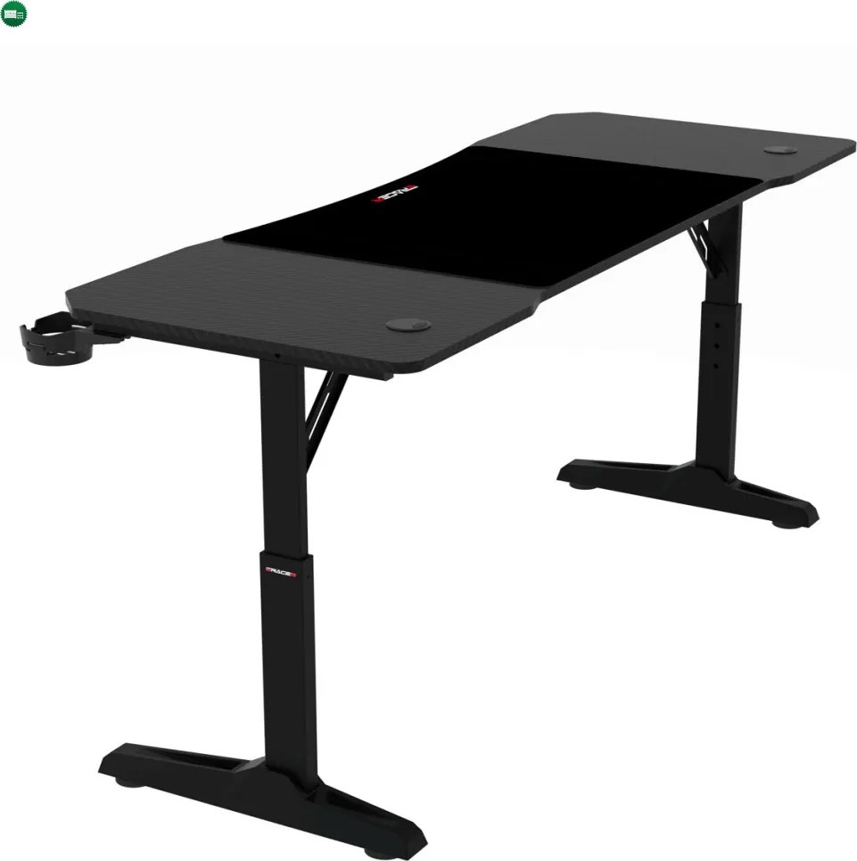 NERO állítható gamer asztal 140 × 60 cm