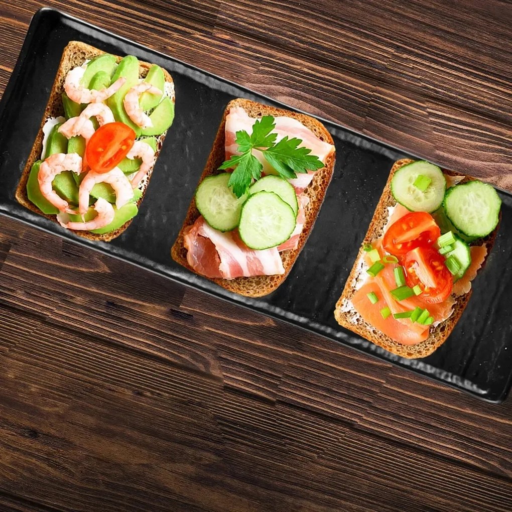 Orion Newage kerámia tálaló tálca, 33,5 x 12 cm , S