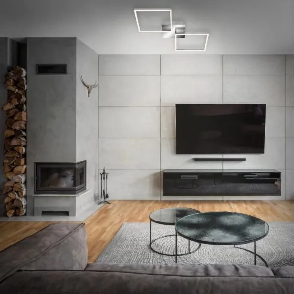 Briloner 3192-018 - LED Mennyezeti lámpa FRAMES 2xLED/16W/230V