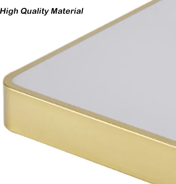 Brilagi-LED dimmelhető mennyezeti lámpa POOL LED/36W/230V 3000-6000K 40x40 cm arany+távirányító