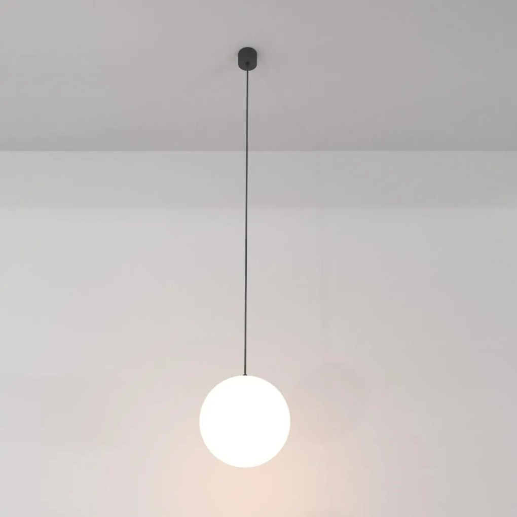 MAYTONI P039PL-5W3K-20-B LUNA Modern Függesztett Lámpa Fehér, Fekete LED IP20