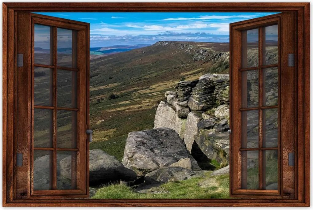 Poszterek 60x40 Hegyi kilátás