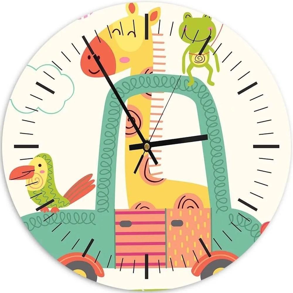 Gario Falióra Állatok az autóban Méret: 60 x 60 cm