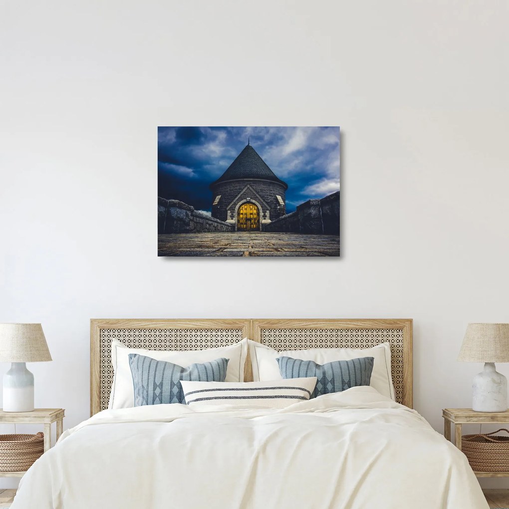 Kép - A vihar előtt (üvegen) (70x50 cm)