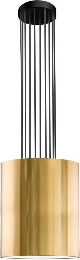 ANTIGO 9492 IHI Modern Függesztett Lámpa Fekete, Sárgaréz E27 IP20