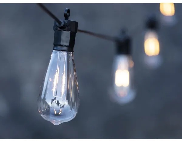 Markslöjd 107293 - LED kültéri dekorációs fényfüzér GIRLANDA GARDEN 10xLED 5,5m IP44