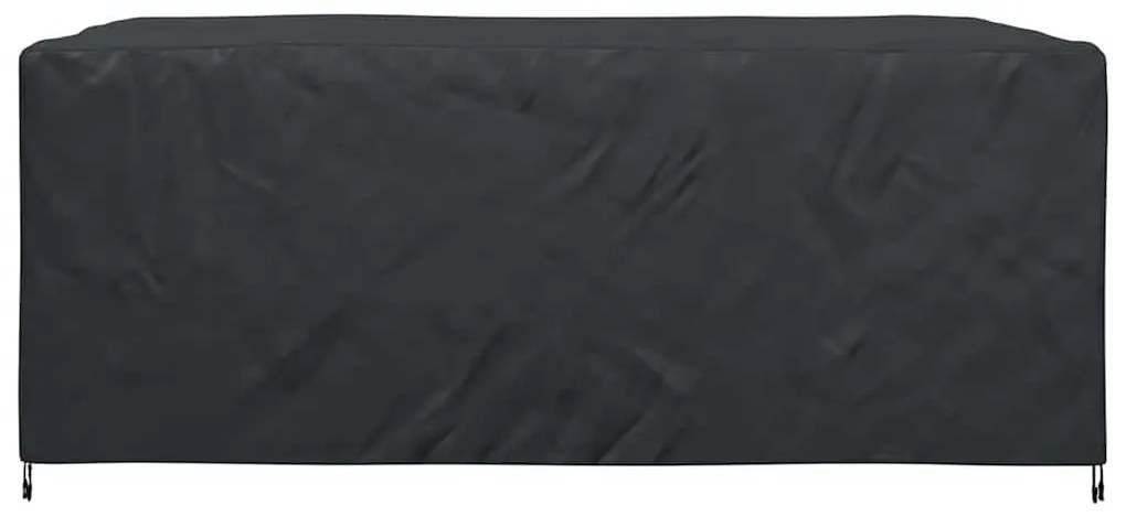 Kültéri bútorhuzat Fekete 270 x 180 x 90 cm 420D