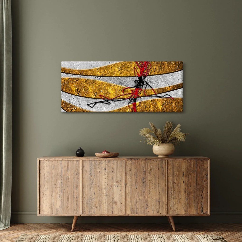 Absztrakt kép (120x50 cm)