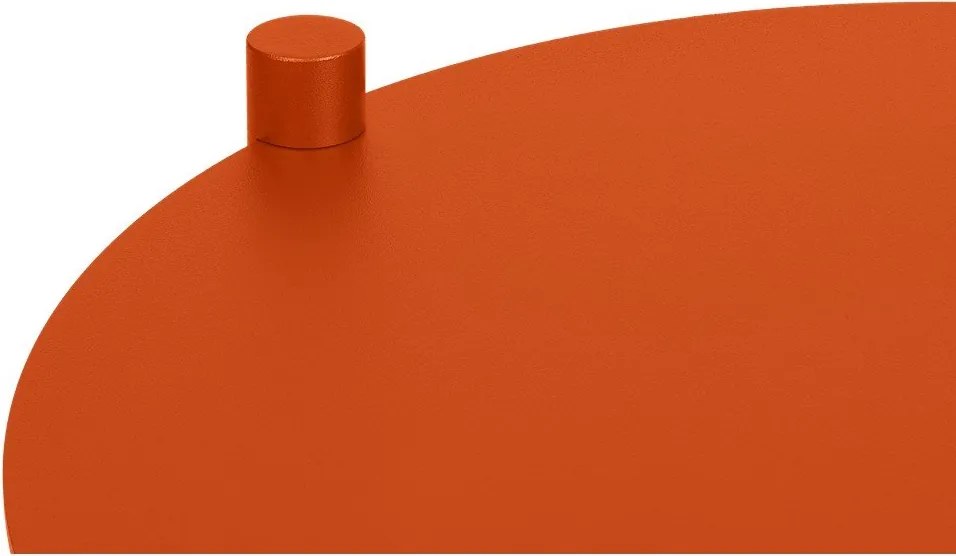 Acél kerek tárolóasztal 41x40 cm Ande – noo.ma