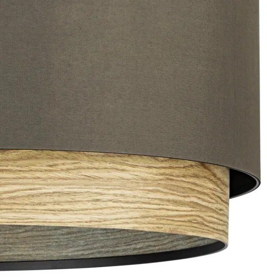 Eglo 390117 - Mennyezeti lámpa MARCHENA 1xE27/40W/230V barna