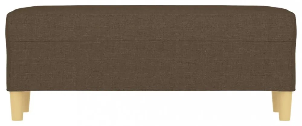 barna szövet pad 100 x 35 x 41 cm