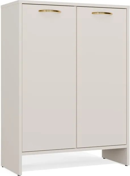 NINA 1K1D fürdőszoba szekrény 66x30x90 cm, kasmír-arany