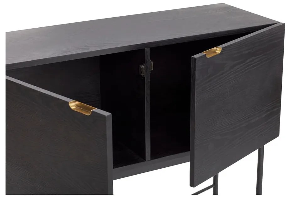 Norm fekete kőrisfa komód - Hübsch