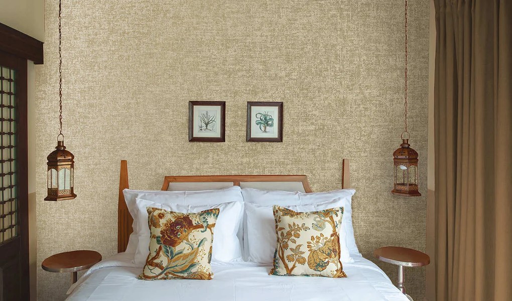 Holden Decor Journey to the East Ajanta taupe antikolt vlies tapéta – 91882