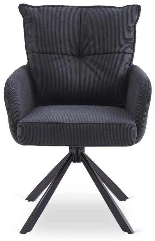 Forgó Étkező/Tárgyaló Fekete Színben. CITY