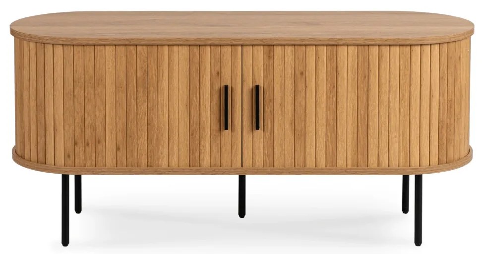 TV állvány tölgy színben. TRISH 120 cm.