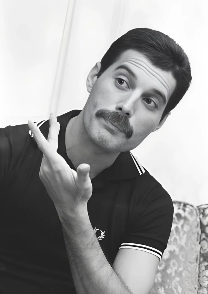 Queen poszter 30x40 cm Freddie Mercury rock legenda