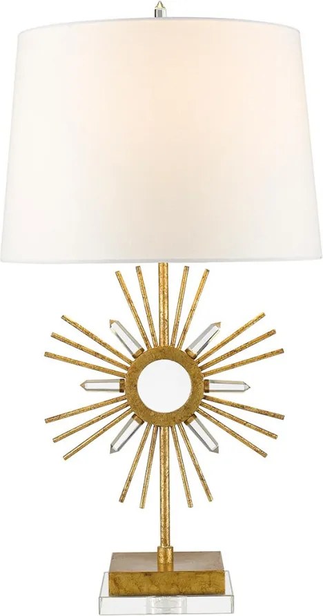 Gilded Nola Sun King GN-SUN-KING-TL Asztali lámpa 1x100W/E27