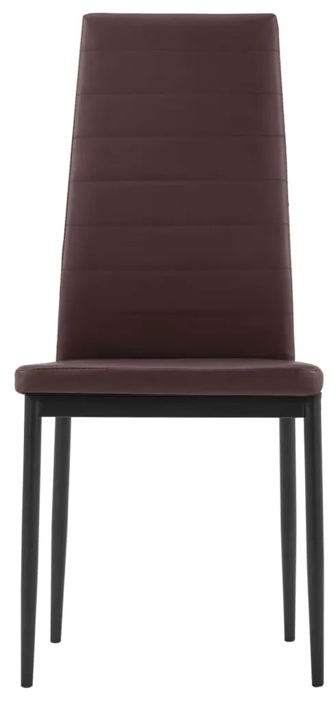 7 darabos barna étkezőszett