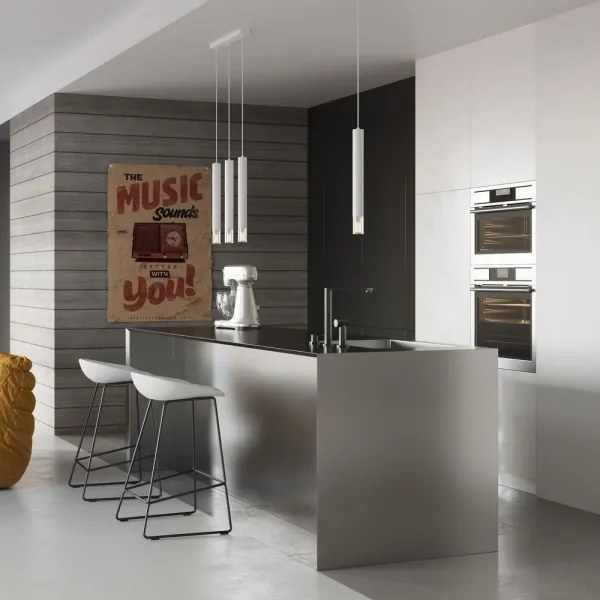 Sollux SL.0958 - Csillár zsinóron VIZIER 2xG9/40W/230V fehér