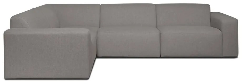 Szürke sarokkanapé (bal oldali) Roxy - Scandic