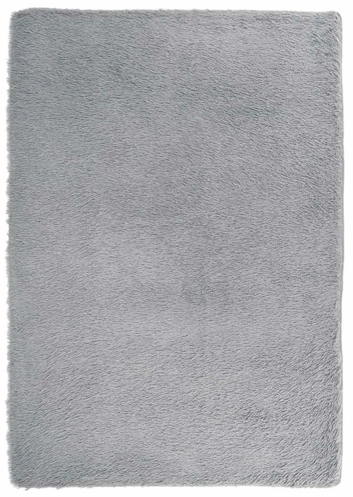 ezüstszürke hosszú szálú NAVARRA bozontos szőnyeg 160x230 cm