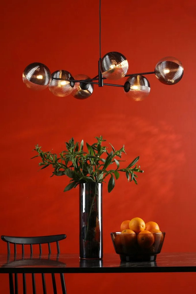 Dar Lighting modern függeszték vignette matt fekete darvig0622-19