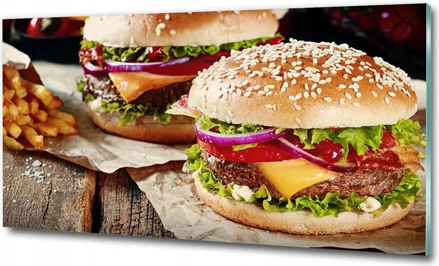 Fotó üvegkép Érett paradicsom 125x50