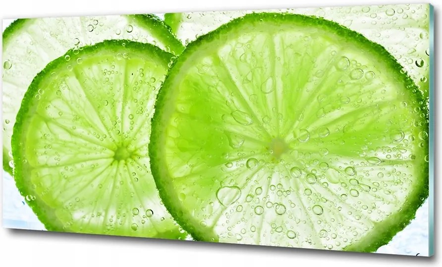 Fotó kép edzett üveg Kiwi és víz 125x50