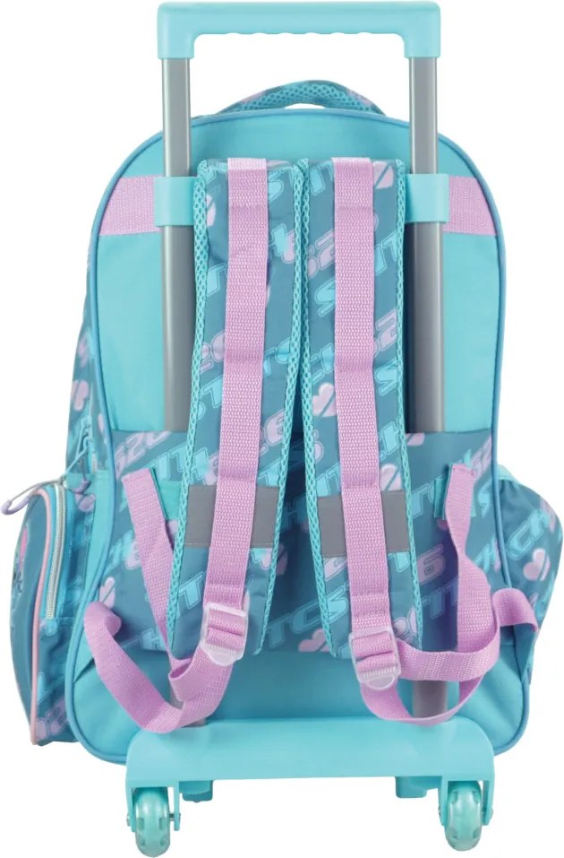 Disney Lilo és Stitch, A csillagkutya Brush It Out gurulós iskolatáska, táska 46 cm