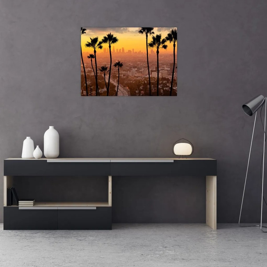 Kép - Los Angeles panorámája (70x50 cm)