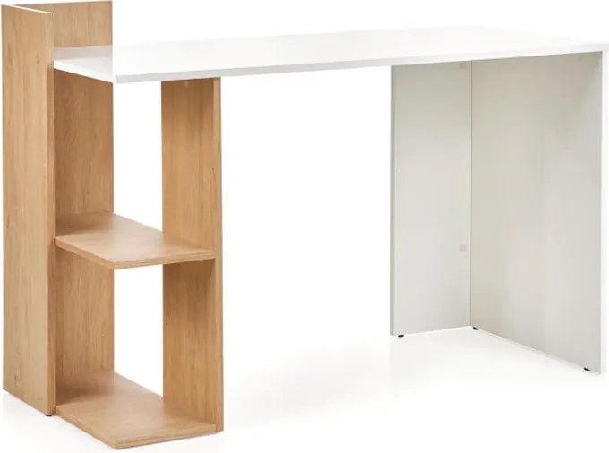 Polcos íróasztal 120x52x87,5cm barna FUR1231-2