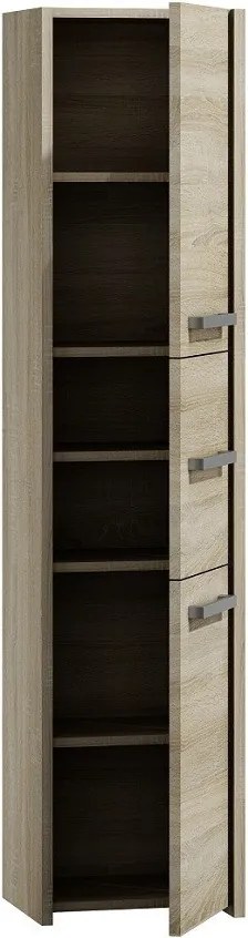 S43 fürdőszoba szekrény, sonoma