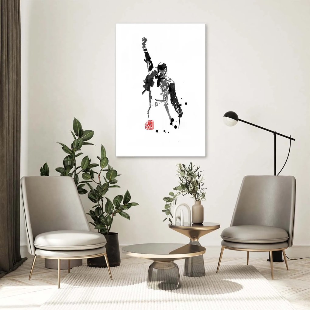 Gario Vászonkép Freddie Mercury - Péchane Méret: 70 x 100 cm