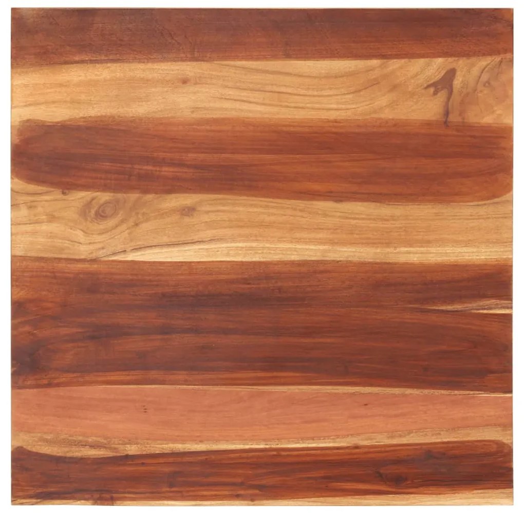 tömör akácfa asztallap 25-27 mm 70 x 70 cm