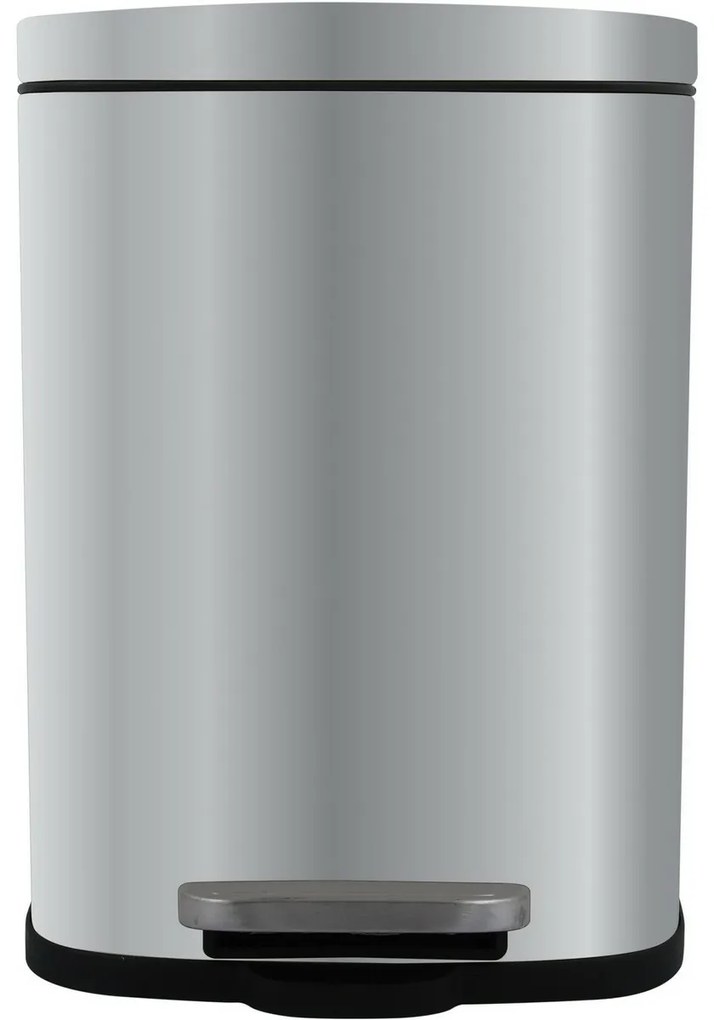 Spirella Pedálos szemetes soft-close Akira 12 l, csiszolt rozsdamentes acél, 12 l