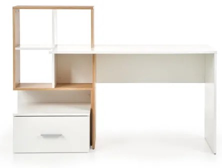 Íróasztal GORA tölgy/fehér
