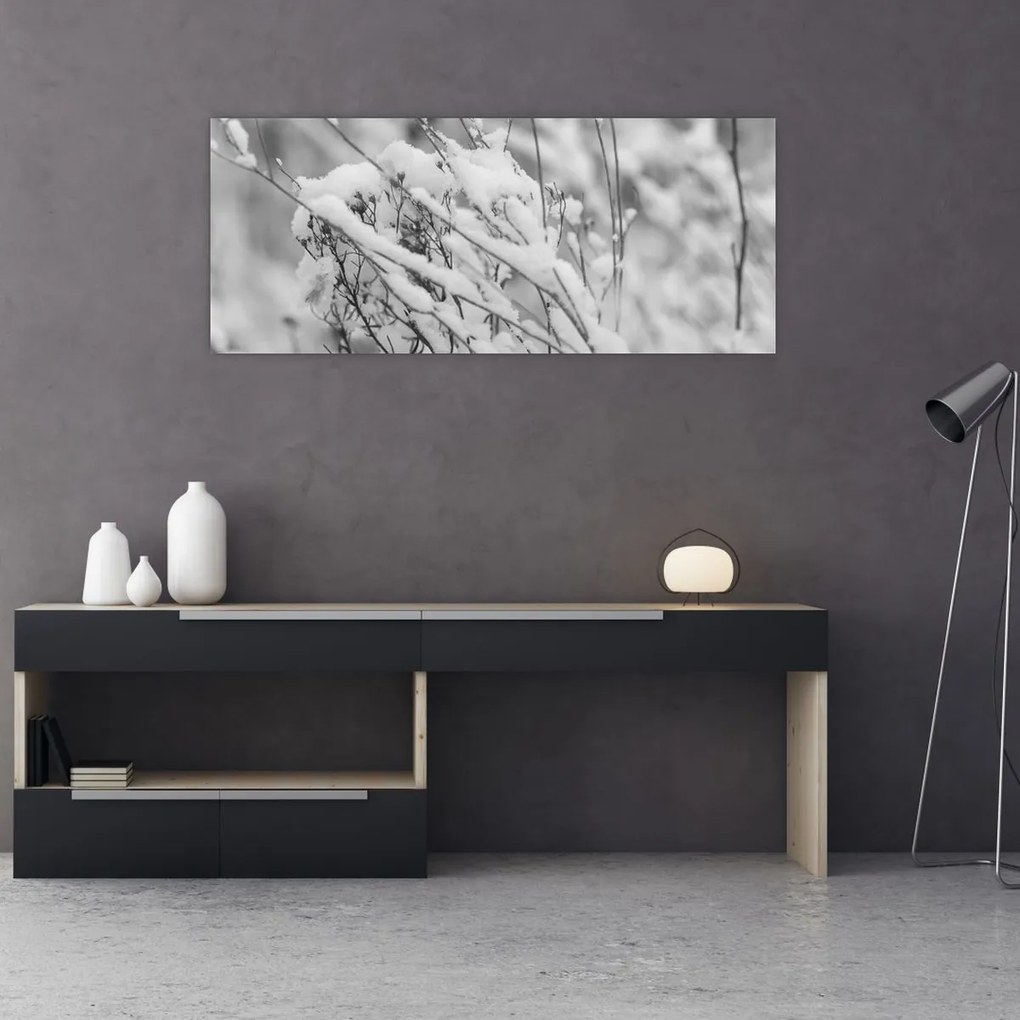 Kép - Havas ágak (120x50 cm)